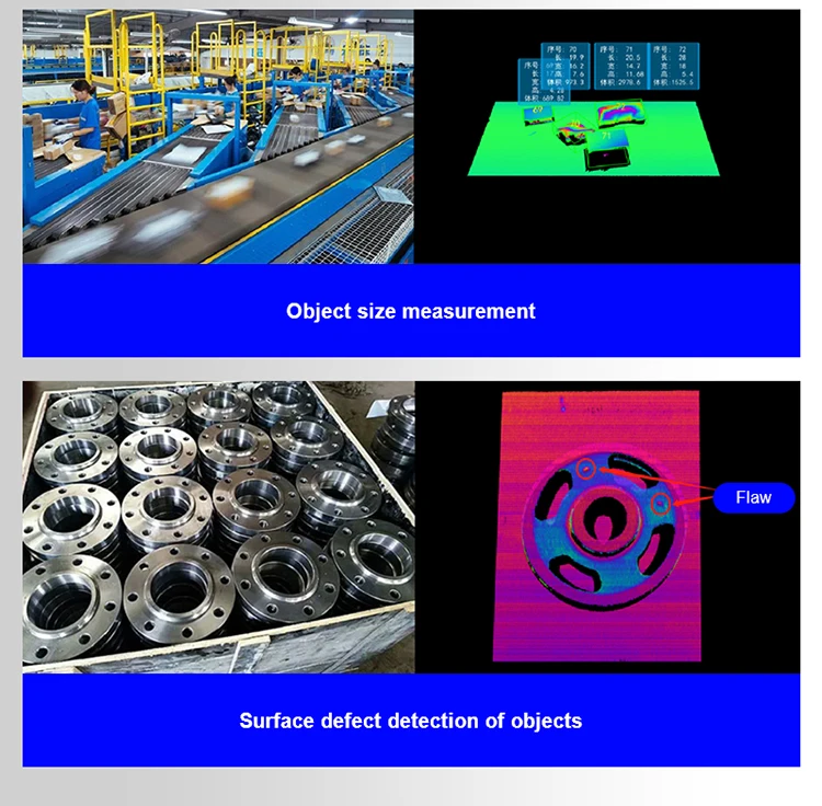 Intelligent Vision System With 3D Camera Robot Arm Vision Camera For ...