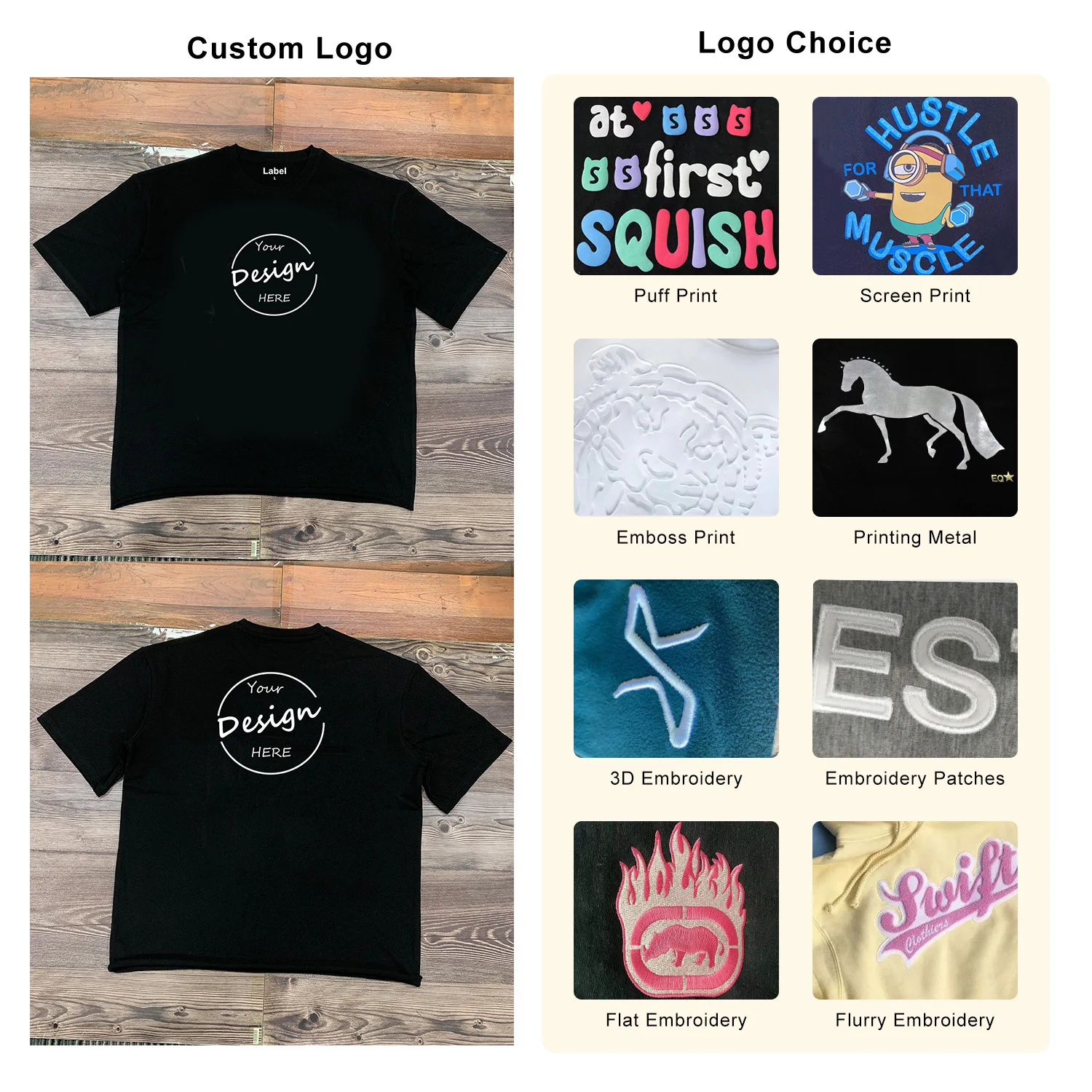 High Quality Wholesale 100% Cotton Tshirts Men T Shirts Plain DTG Printing Blank Personalized Oversized T-shirt