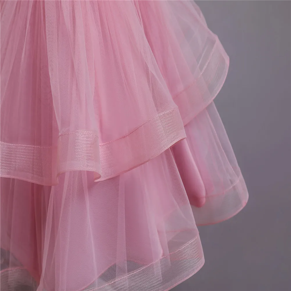 Fashion Princess children  party Dresses   flower girl dress patterns for wedding  summer dresses for girls of 10 year old