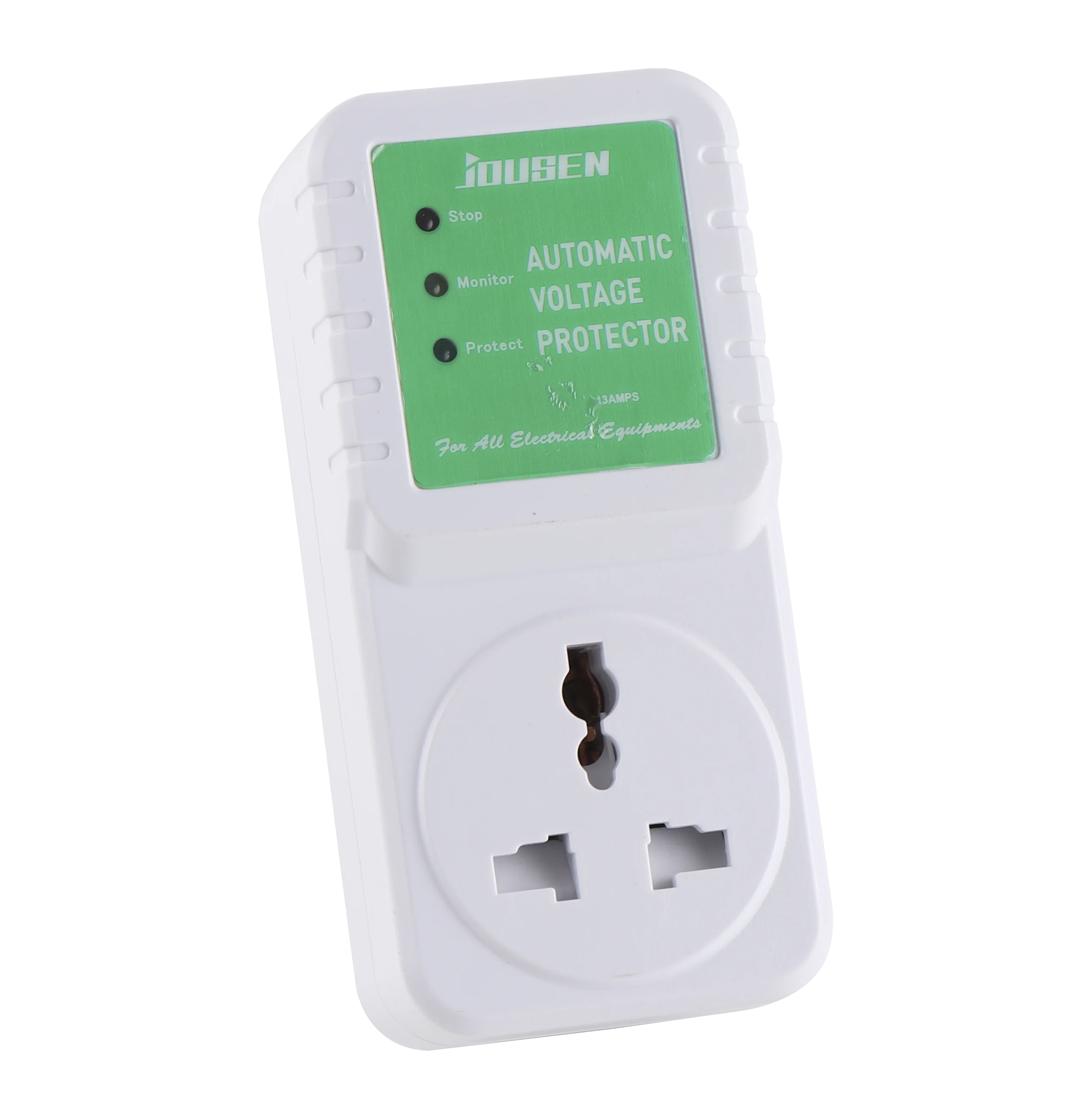 Power Guard Automatic Voltage Switch With Universal Socket UK Plug 220V Relay protection