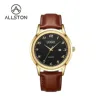 Gold Case+Black Dial 12