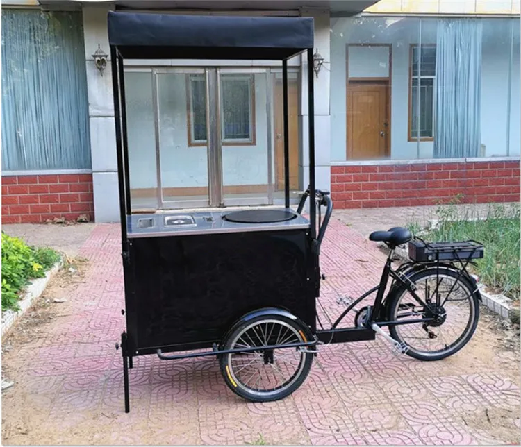 diy bike food cart