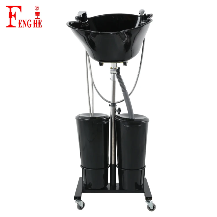 Wholesale Hair Wash Salon Portable Adjustable Washing Mobile Big