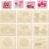 ชุดสไตล์วันวาเลนไทน์ 2 ชุด 10 ชิ้น + เชือกป่าน