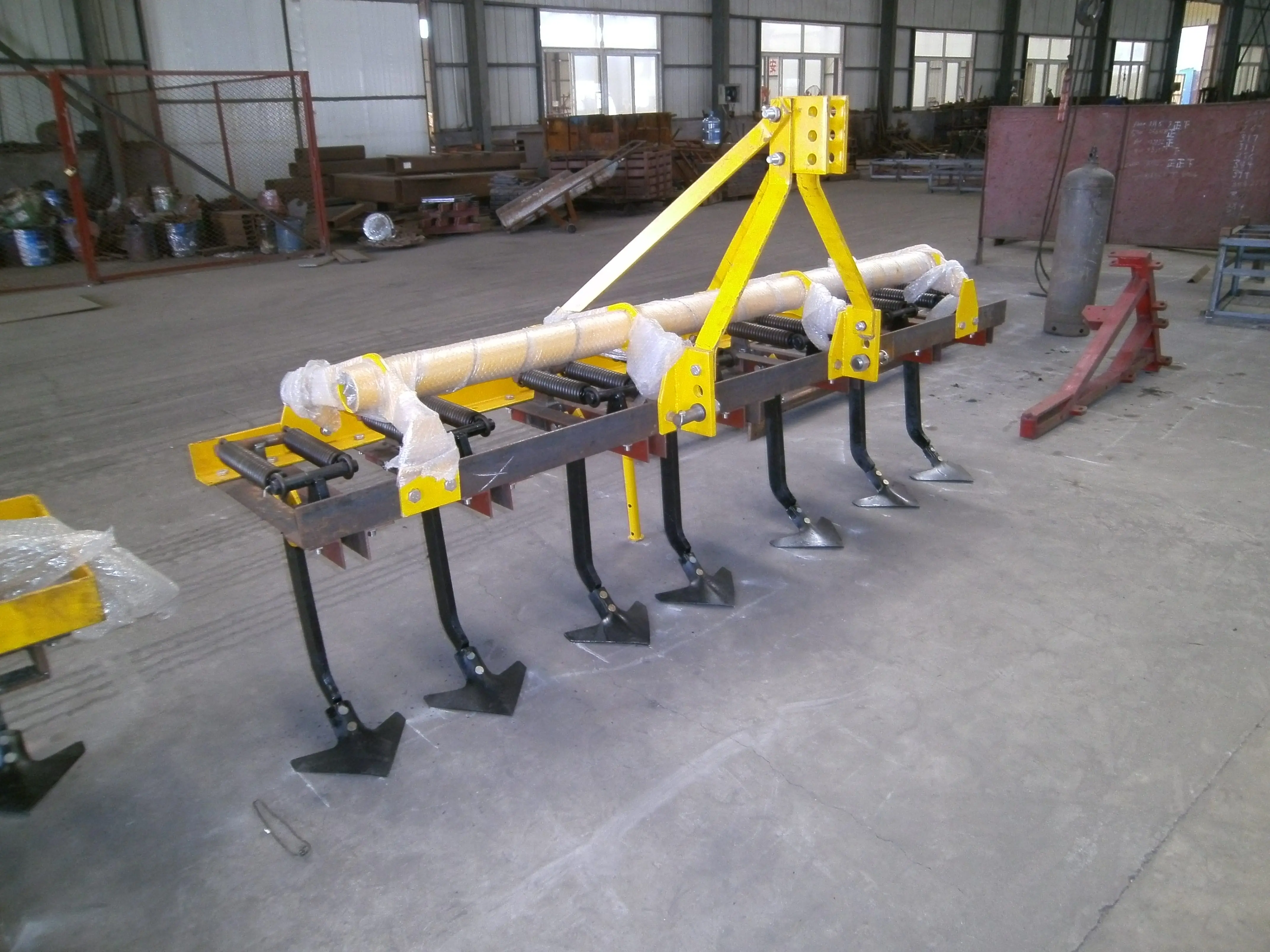 Good Service Tractor Spring Tines Cultivator 11 Tines 9 Tooth Cultivator Heavy Duty Spring Loaded Cultivator