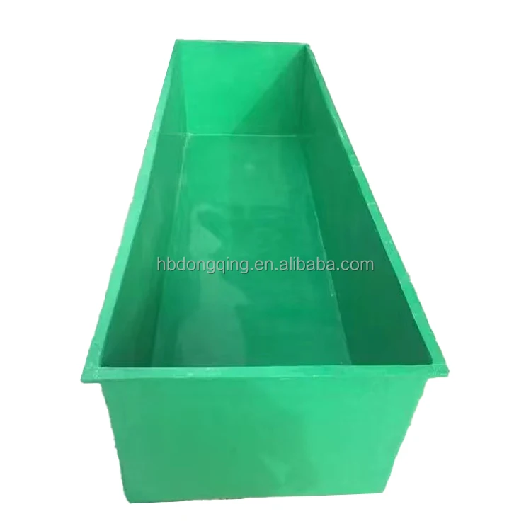 Square Fish Pond Frp Aquaculture Container for Commercial Fish Culture System Frp Incubation Pool Fishpond Fiber Glass Fish Pond