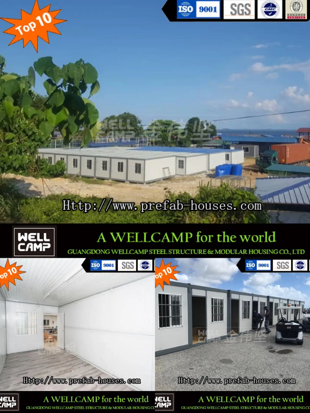 Wellcamp Collapsible Dormitory Prefab Building Affordable Durable
