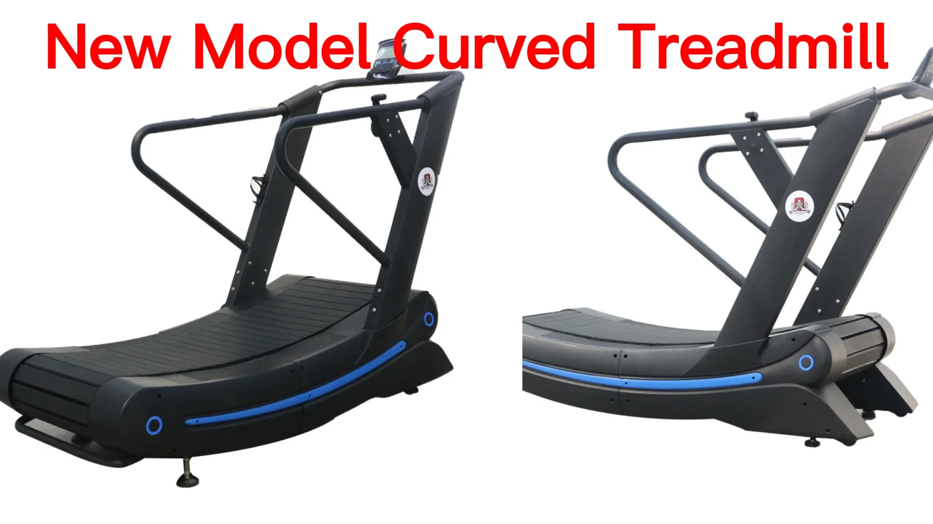 Commercial Fitness Assault Air Runner Woodway Curve Treadmill Without