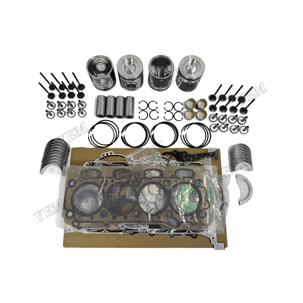 Piston Kit Overhaul Kit With Bearings Set Valve Kit for Cat C4.4 Wholesale Engine Parts