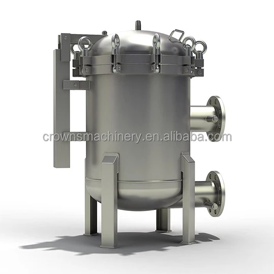 Stainless Steel Water Filter Housing High Pressure Filter Multi Cartridge Filter Housing
