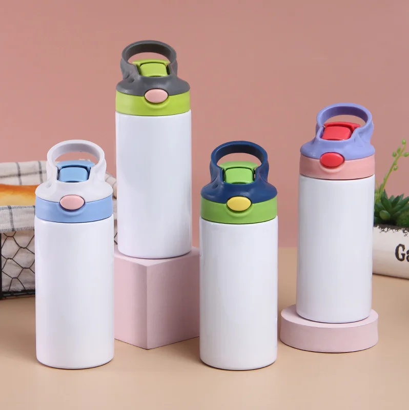 Blank Sublimation Stainless Steel 350ml Kids Insulated Drinkware Water  Bottle with Straw - China Water Bottles and Drinkware price