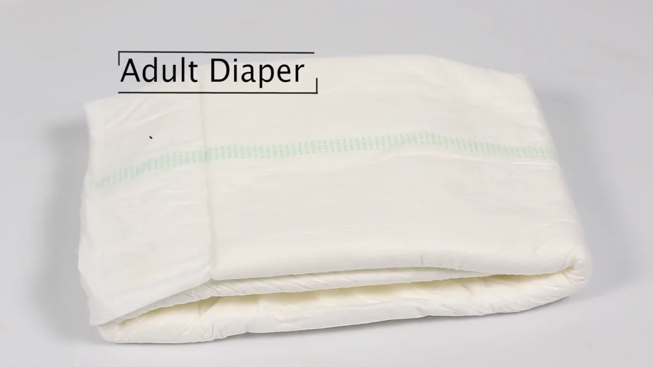 Adult Diaper For Elderly Adult Cloth Ultra Thick Diaper Incontinent L