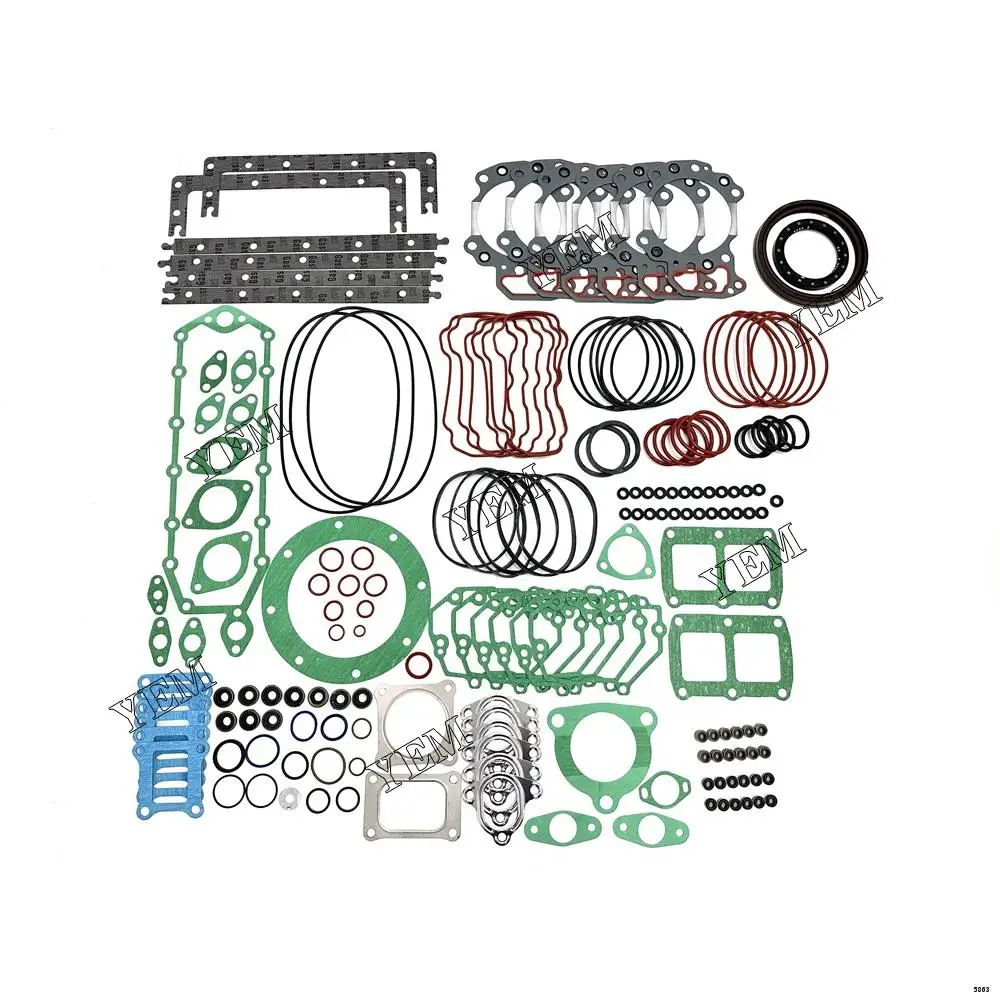 Factory Price Genuine Full Gasket Set For Komatsu 6D125 Engine Rebuild Aftermarket Parts
