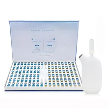 New 100pcs Remove Wrinkles Lifting Firming Whitening Moisturizing PDRN Collagen Arbutin Facial Serum Kit