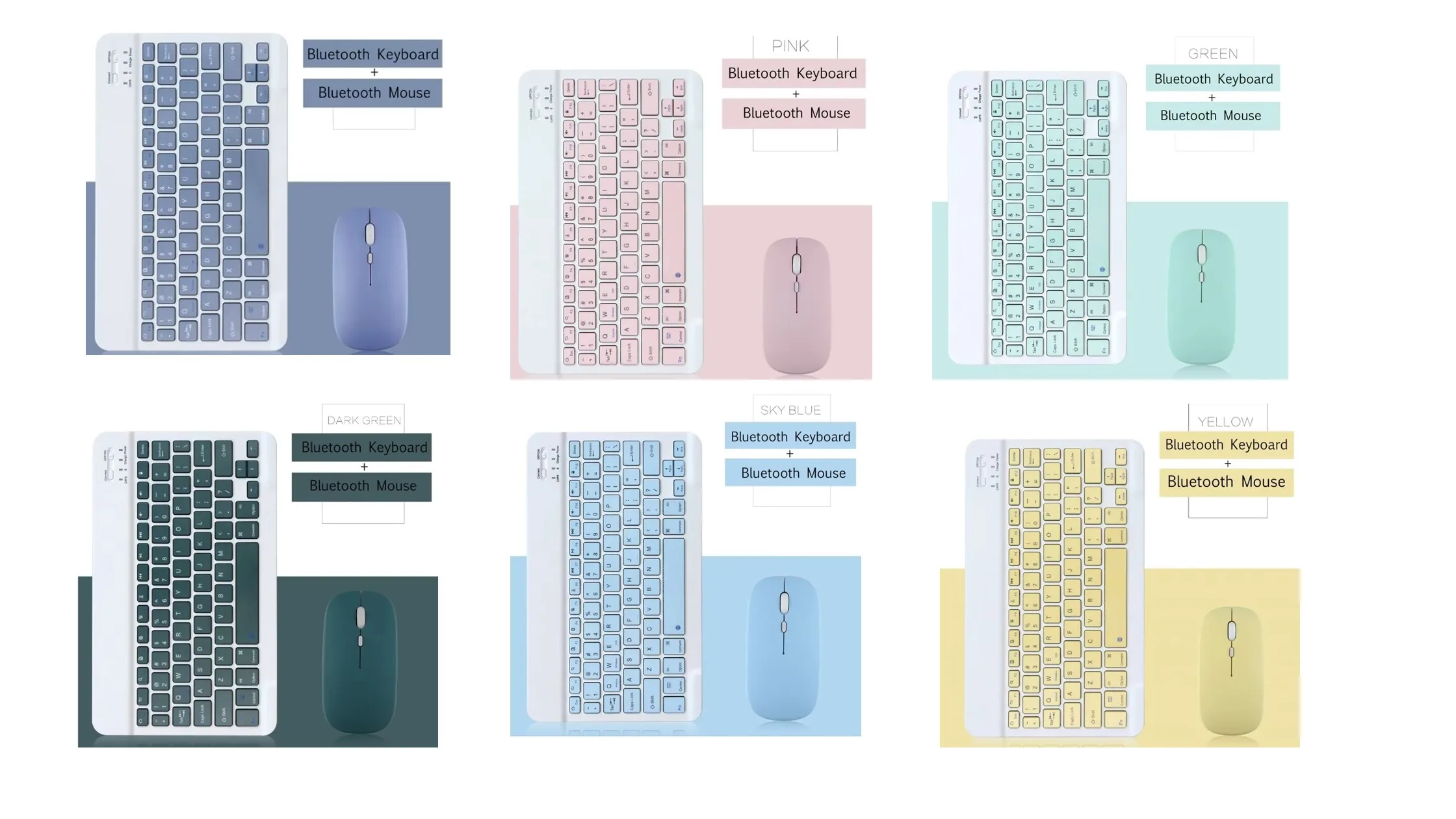 Custom Logo Slim Colorful Chargeable Wireless Maus and Keyboard Gaming  Mouse and Mini Keyboard for Mobile Phones, image size:2240x1260