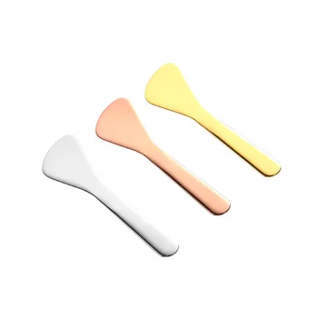 High Quality 304 Stainless Steel Cosmetics Face Cream Mask Foundation Facial Spatula