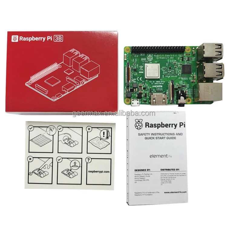 Raspberry Pi3 Model B 1gb V1.2 In Stock Uk Original Motherboard Mini Pc ...