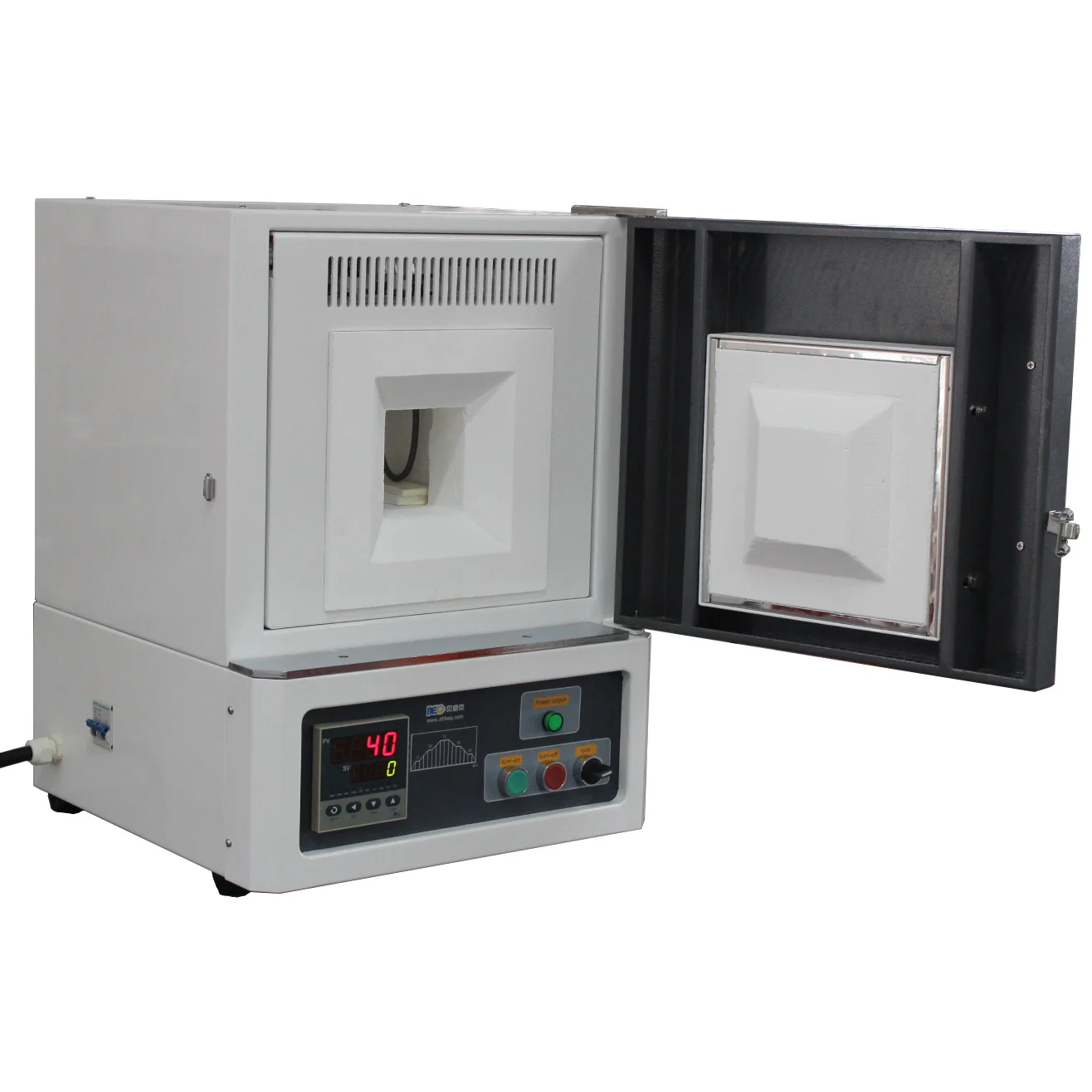 1700c High-temperature Resistance Heating Electric Muffle Furnace for Gems Heating Treatment
