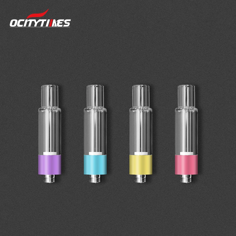 ocitytimes AG03 ceramic coil all glass vape cart custom color cbd vape