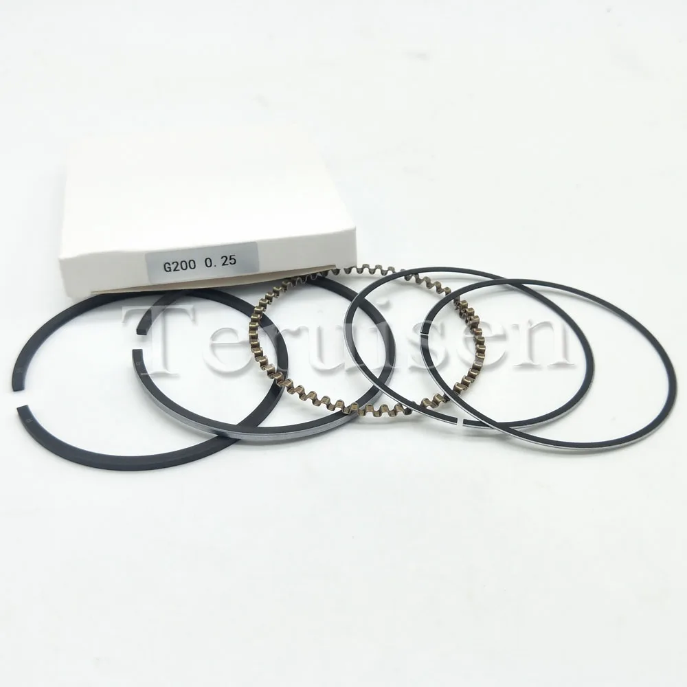 Good Performance +0.25 Piston Ring Set for Honda G200 GV200 Motor Engine
