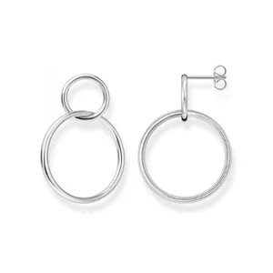 925 Sterling Silver Double Hoop Earrings Women Fashion Jewelry Hypoallergenic Small Huggie Hoop Earrings Fine Jewelry Wholesale
