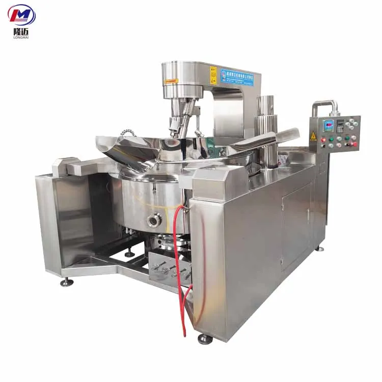 500L Automatic Food Eggs Cooking Mixer Machine  Industrial Meat Cooking Machine Price Commercial Cooking Pot with Mixer Price