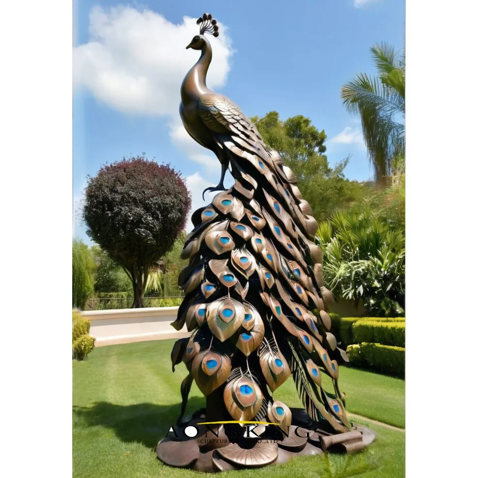 New Product Factory Customized Large Size Bronze Eagle Brass Eagle Sculpture Big Bronze Flying Eagle Statue for Gate