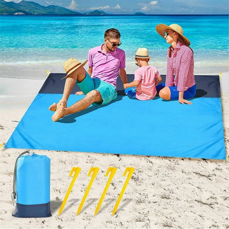 Portable Lightweight Waterproof Foldable Sand Proof Beach Mat Outdoor