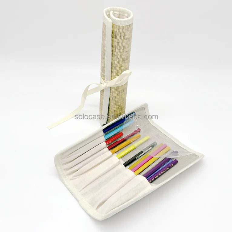 Vintage Style Straw Case