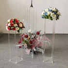 Wedding Decorations Decoration Clear Acrylic Wedding Table Centerpieces For Flower Stand Flower Base And Wedding Decorations