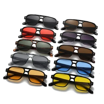 Eyewear Custom Ultralight Shades High Quality Tr90 Frame Sun Glasses Small Rectangle UV400 Lenses Sunglasses For Unisex