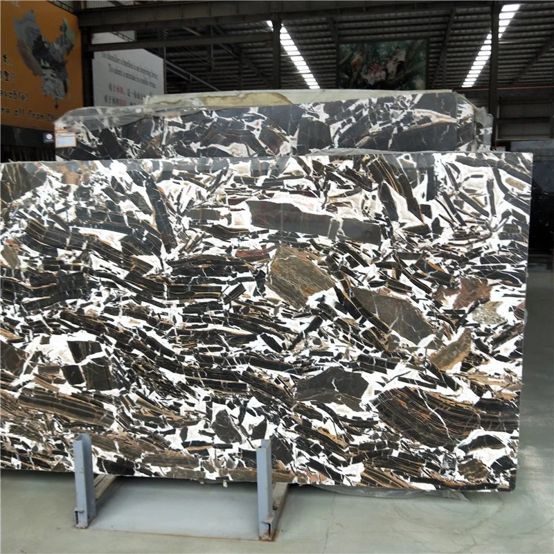 product modern kitchen countertop new design brown color slab marble for hotel indoor flooring tiles-2