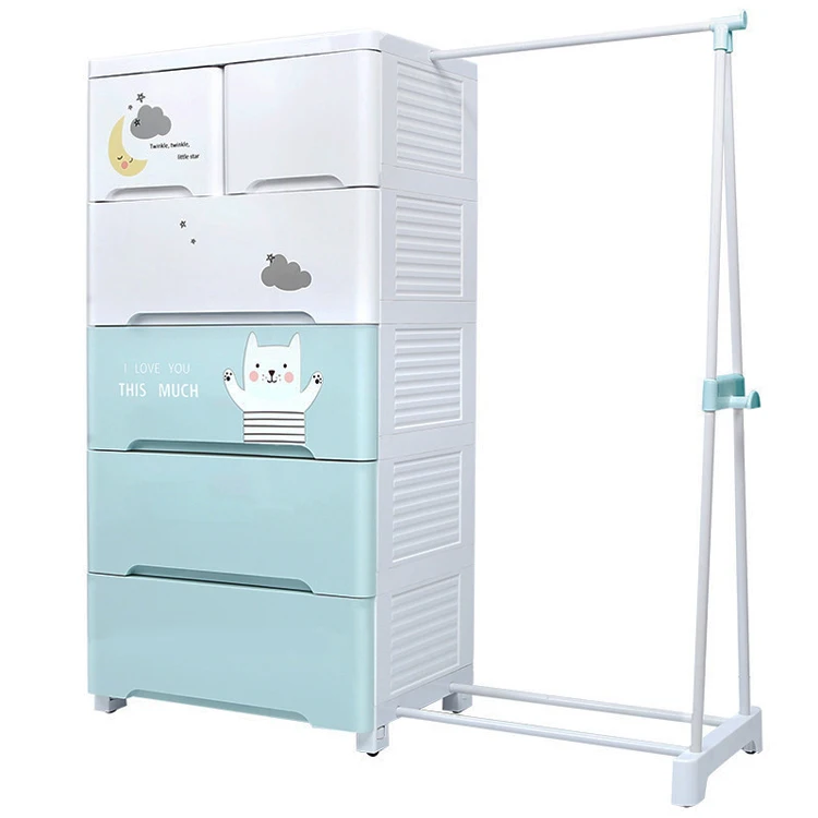 Современная мебель для гостиной и спальни пластиковый складной шкаф органайзер хранения ящик портативный с вешалкой