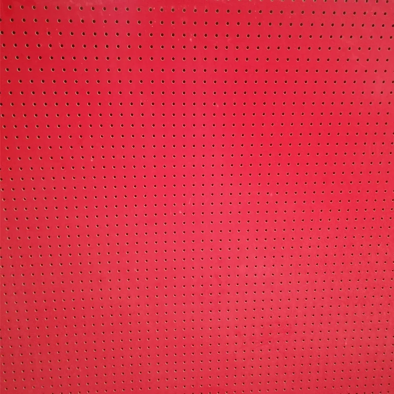 Modern Design Perforated Hardboard for Decorative Purposes E1 Formaldehyde Emission Standards