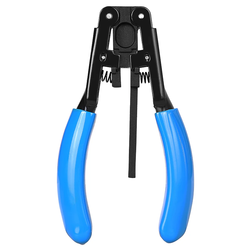 COMPTYCO 5G Leather Drop Cable Stripper FTTH Fiber Tool Leather Wire Stripper Pliers 2.1mm (W) * 1.6mm (H) Fiber Stripper