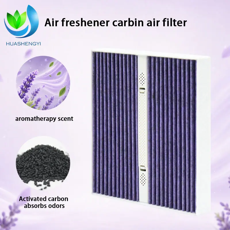 Car Cabin Air Filter Activated Carbon Aromatherapy Scented Replacement Fits Various Car Models
