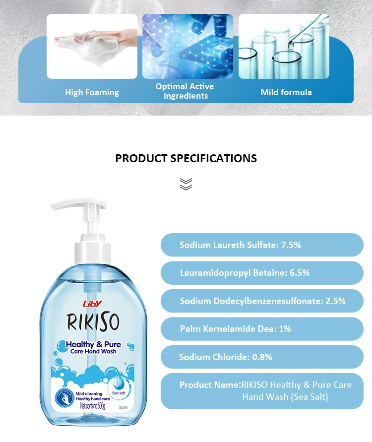 Msds Liquid Hand Soap Chemical Formula Of Hand Wash Soap Foam Hand Soap