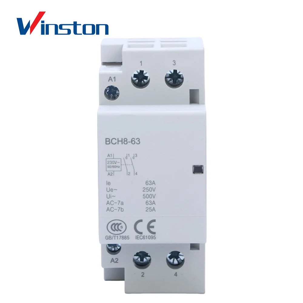 Controllo Elettrico Edifici Contattore AC Miskall BCH8-63M 230V 4P 63A - Ultra Silenzioso E Risparmio Energetico, Per Uso Domestico/Industriale Contattore Risparmio Energetico Controllo Elettrico Edifici Contattore AC Miskall BCH8-63M 230V 4P 63A - Ultra Silenzioso E Risparmio Energetico, Per Uso Domestico/Industriale Contattore Risparmio Energetico