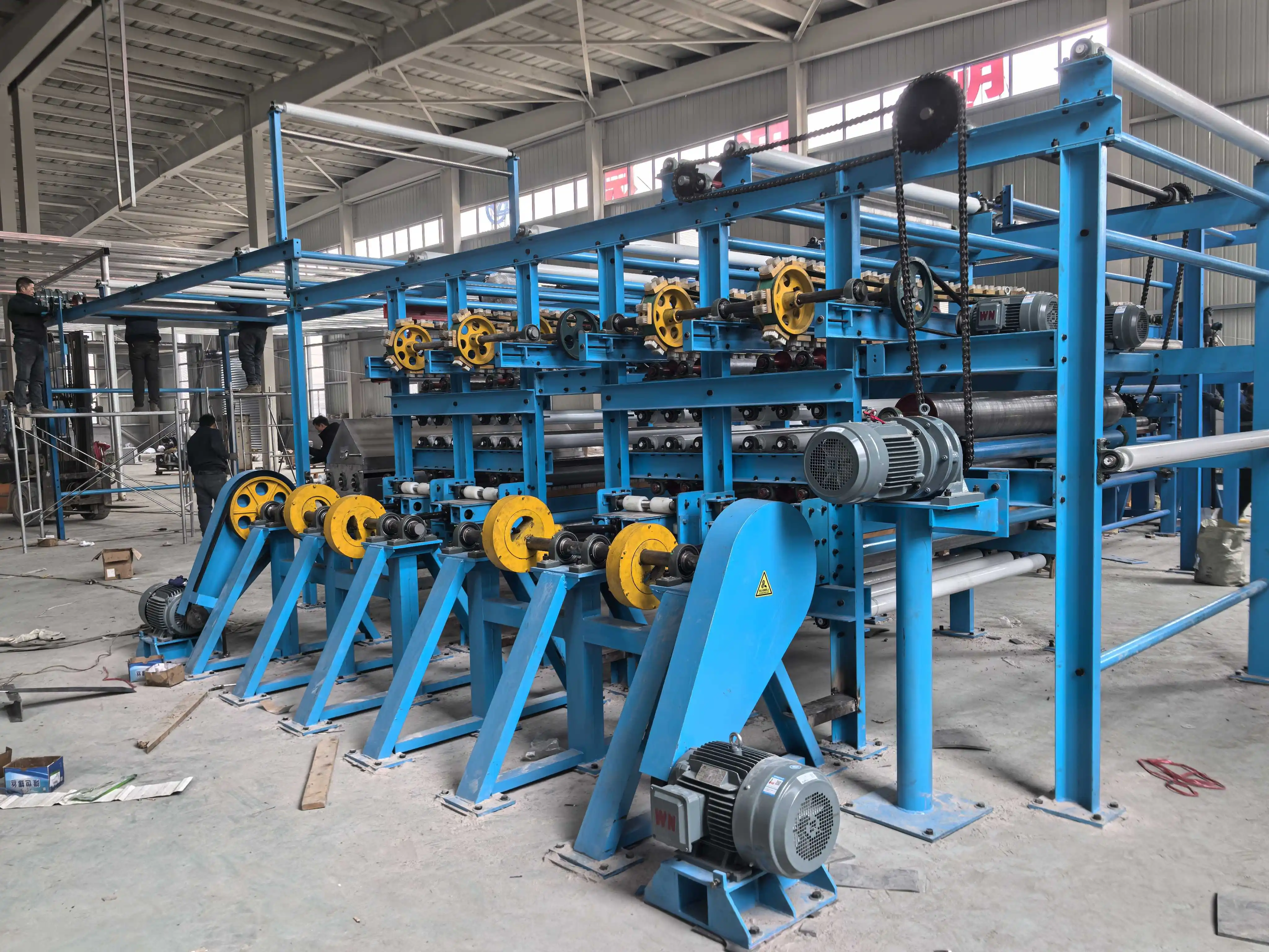High-Speed Vertical Fabric Brushing Machine for Dust Removal Cotton Fabric Cleaning Textile Manufacturing Core Motor Component