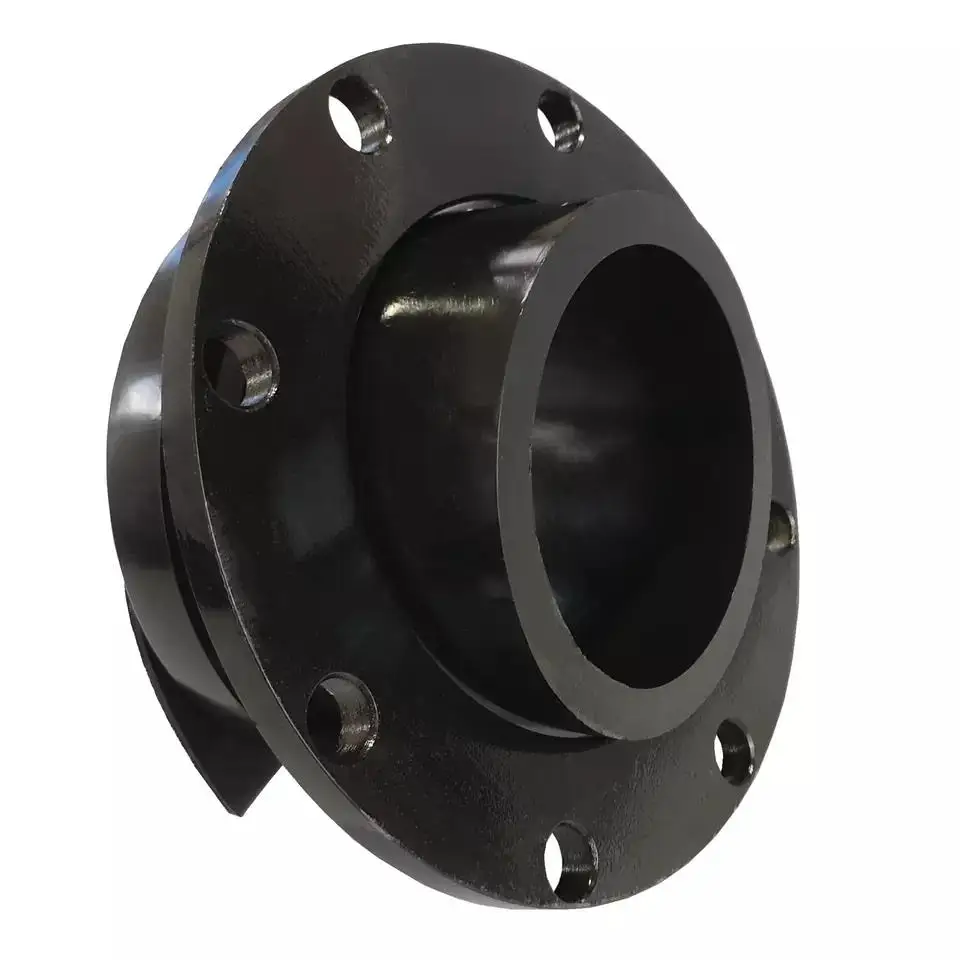Butt Fusion PN 16 HDPE Pipe Fitting Flange Adaptor PE Stub End with Backing Ring