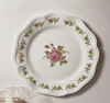 Plato de cena vintage rosa de 22.5 cm.