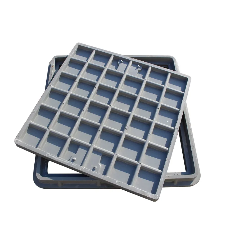 Latest Factory Direct Customized  High Quality Inspection Manhole Cover Square Bmc Smc Frp Manhole Cover