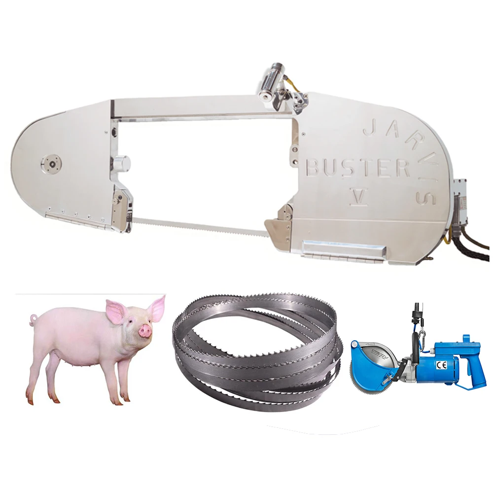 Jarvis Saw Blade Cutting Machine for Half Split Saw Blade Buster Pig Carcass Breast Opening Machine Equipment