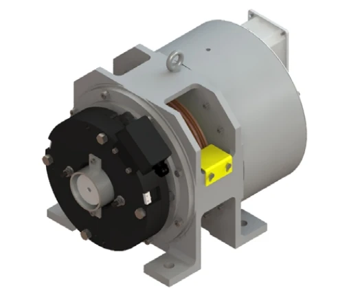 Gearless Elevator Traction Machine Torin VM450 PMSM Elevator Motor