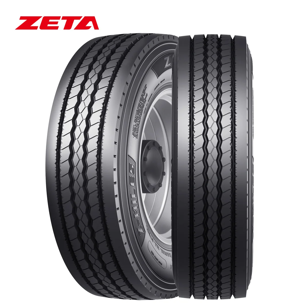 ZETA Brand Truck Bus Tire All Steel Trailer Drive Steer Tyre TBR 