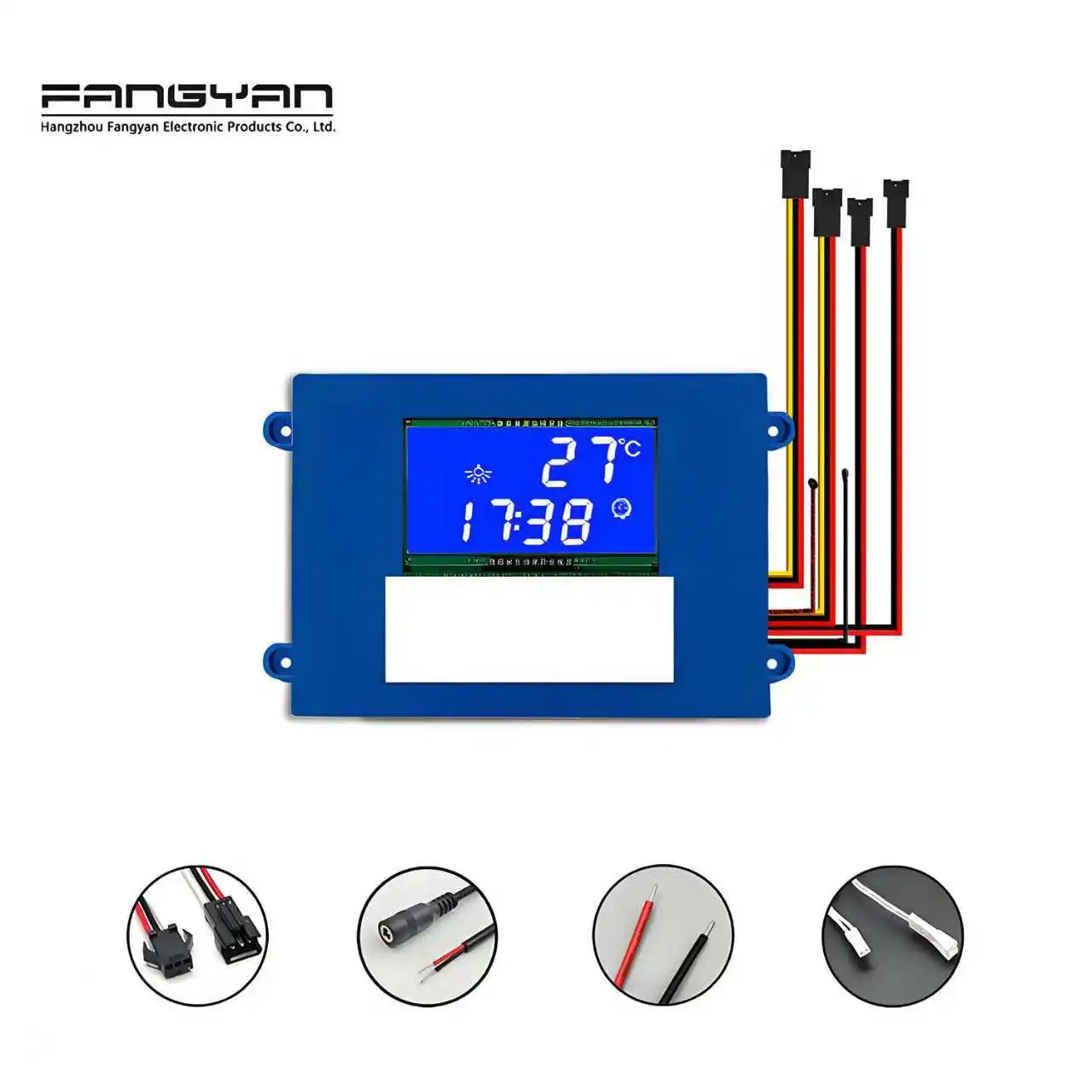 Four-button Touch Dimming Sensor Switch Monochrome Screen Display Bluetooth Connected to Mobile Phone for Mirrors
