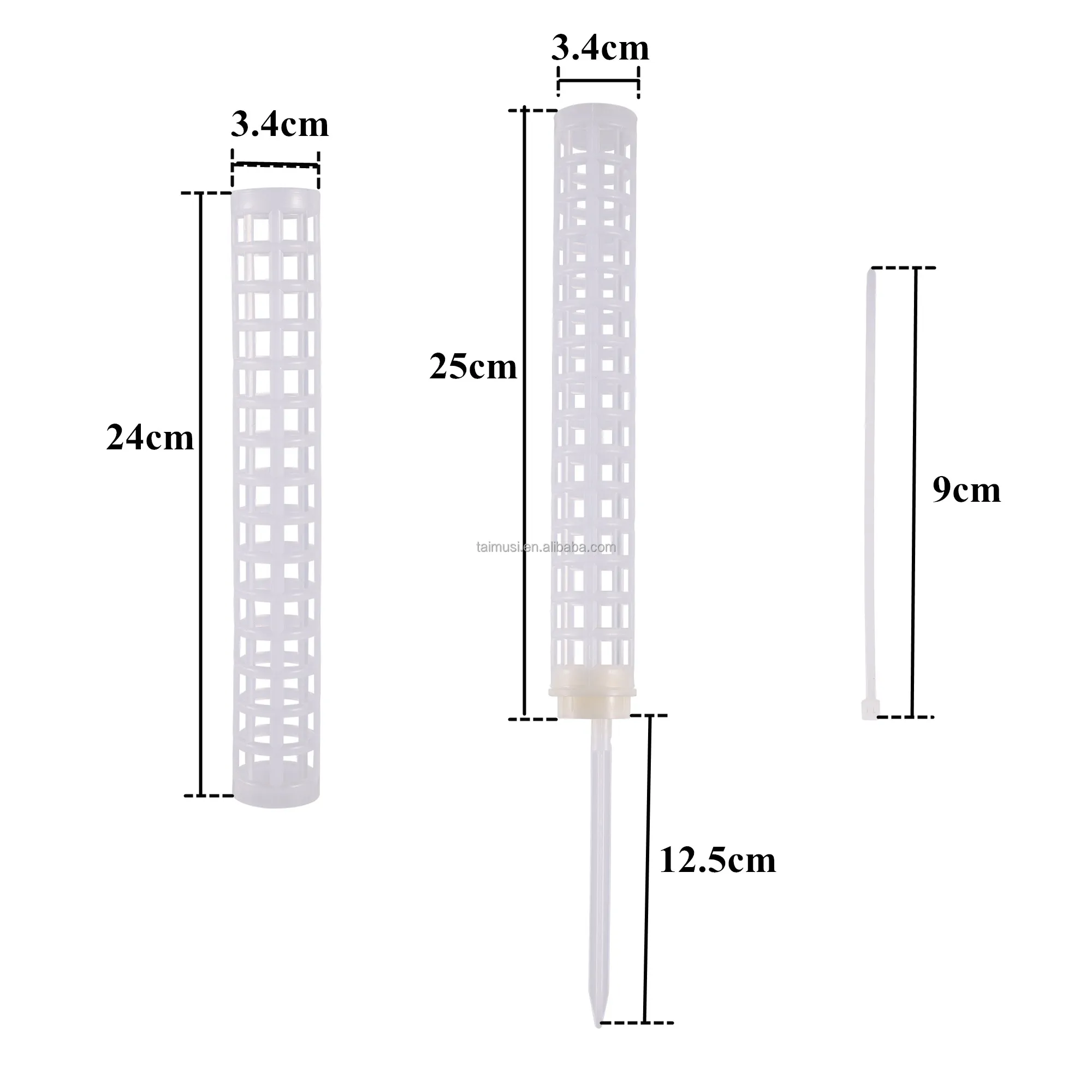 Plant Climbing Frame Stackable Plant Moss Rod Plastic Hollow Design ...