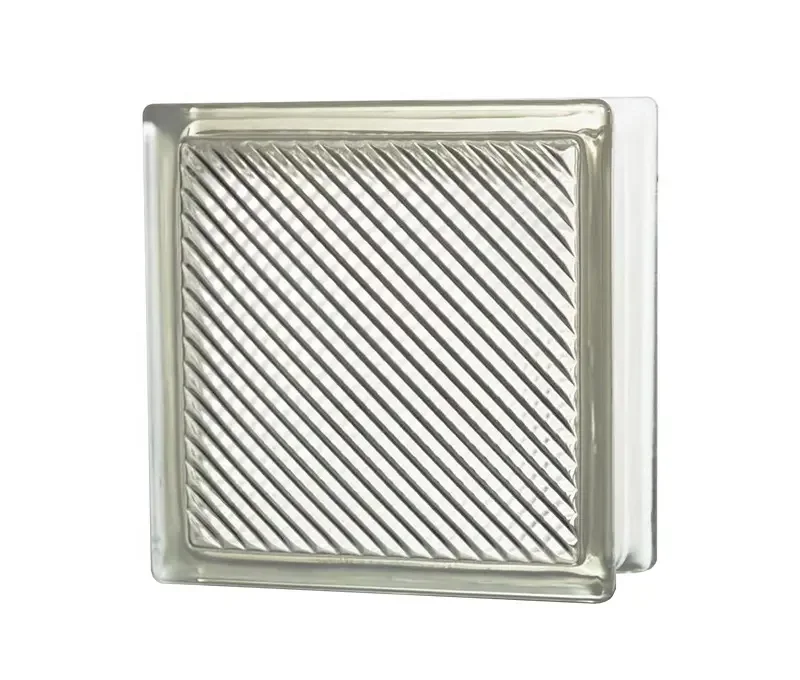 Best Price 190-190-80mm Frosted Color Clear Hollow Glass Brick/Block Blue Green Red Pink for Outdoor Living Room Bathroom