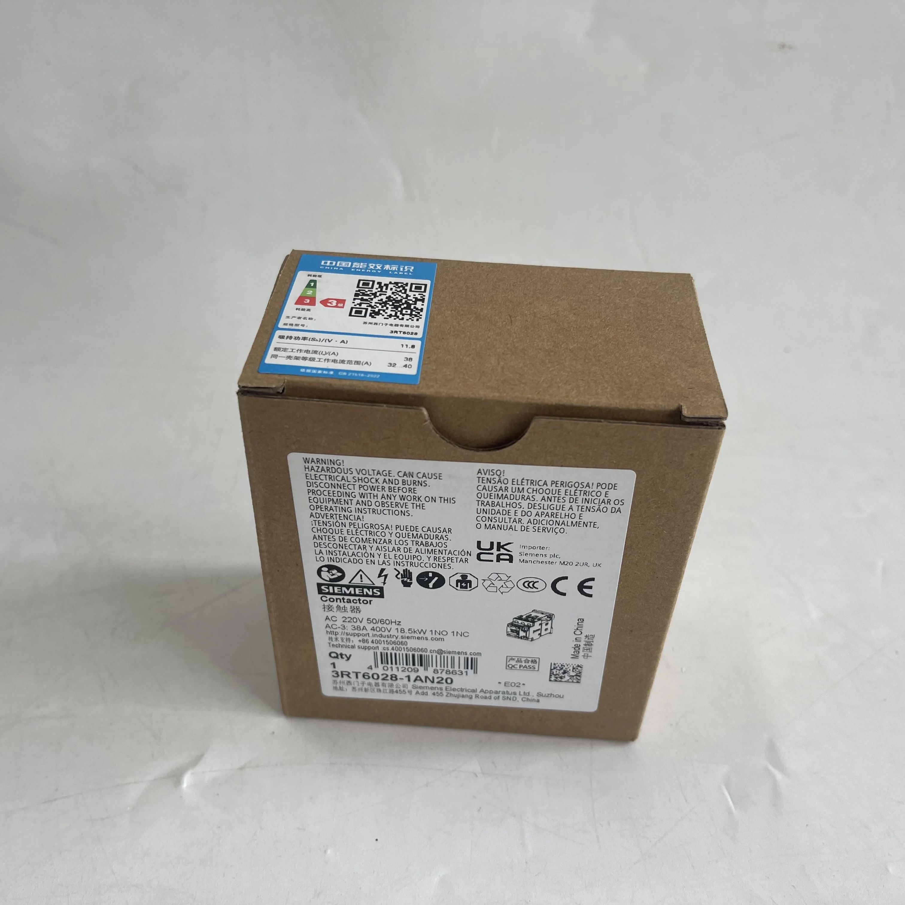 Siemens AC Contactor 3RT6028-1AN20