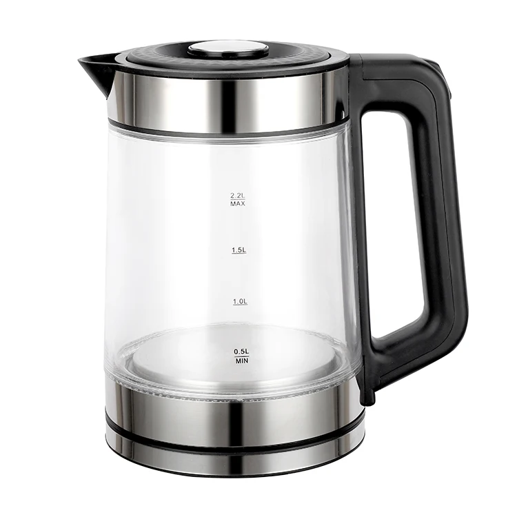 Stainless Steel Hommak Kettle Hommak IKich Eco Glass Electric